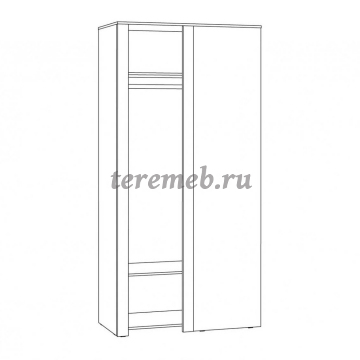 Шкаф угловой Джастин 13.229, цена 13850 руб. - фото товара, ракурс 2