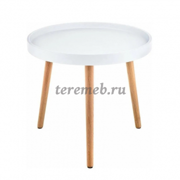 Стол журнальный M020 (белый), цена 4250 руб. - фото товара, ракурс 2