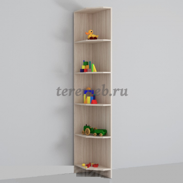 Детская Бриз МДФ (квадрат, ясень шимо светлый/шоколад) вариант 4 - фото товара, ракурс 3