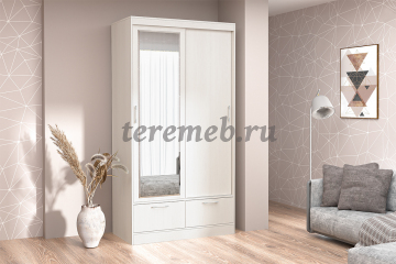 Шкаф-купе 008 Диал (бодега светлый) - фото товара, ракурс 1