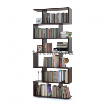 Стеллаж СТ-1 Сокол (венге) - фото товара, ракурс 1