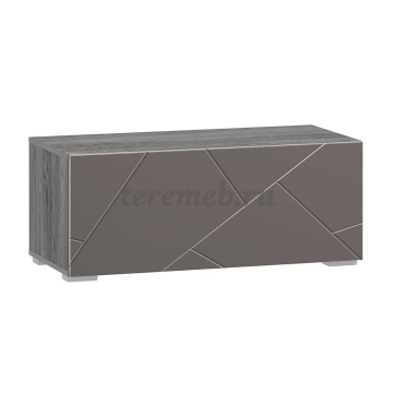 Тумба Саммит НМ 011.86-01 Х (анкор тёмный/графит) - фото товара, ракурс 1