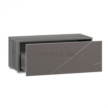 Тумба Саммит НМ 011.86-01 Х (анкор тёмный/графит), цена 7650 руб. - фото товара, ракурс 2