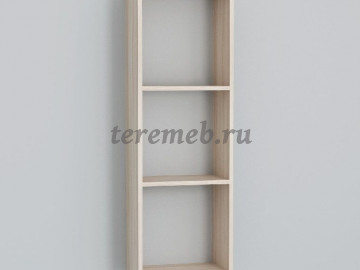 Полка навесная Бриз 1100 (ясень шимо светлый) - фото товара, ракурс 1