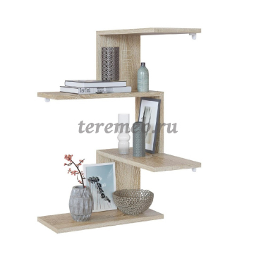 Полка угловая ПК-7 (дуб сонома) - фото товара, ракурс 1