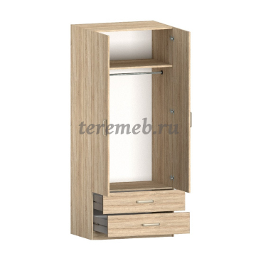 Шкаф 2-х дверный Лотос 5.28, цена 10100 руб. - фото товара, ракурс 2