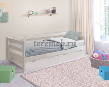 Кровать массив Норка с ящиками - фото товара, ракурс 1