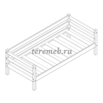 Кровать массив Норка с ящиками, цена 9500 руб. - фото товара, ракурс 2