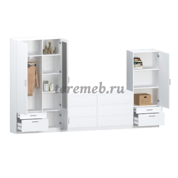 Стенка Сонома вариант 2, цена 33100 руб. - фото товара, ракурс 2