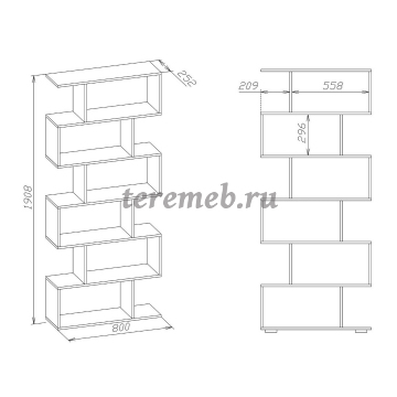 Стеллаж СТ-1 Сокол (белый), Материалы: ЛДСП; ПВХ; Пластик, Цвет: Белый