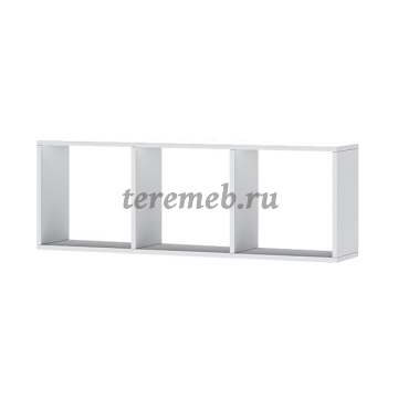 Детская Бриз МДФ (полосы, белый/антарктида/ирис) вариант 11, цена 27300 руб. - фото товара, ракурс 2