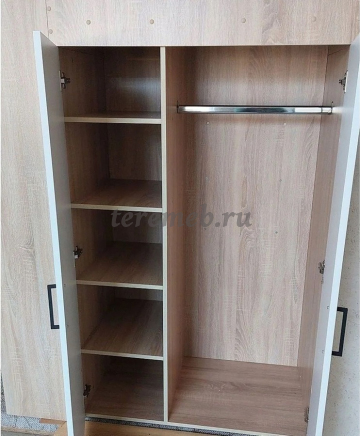 Кровать-чердак Лео (анкор светлый/бодега тёмный), Артикул ДК-810, Размеры (ДхГхВ): 2042 х 942 х 1780 мм, спальное место:, 900 х 2000 мм