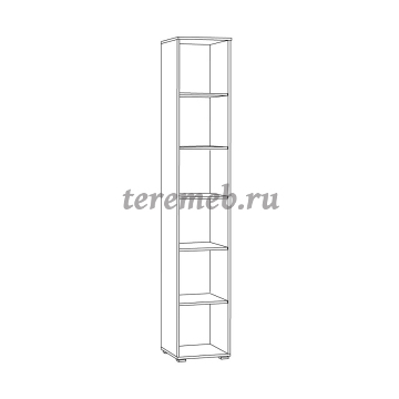 Стенка Остин вариант 1, цена 37200 руб. - фото товара, ракурс 2