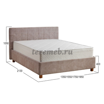 Кровать с подъёмным механизмом 1,6 Классика - фото товара, ракурс 1