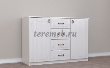 Комод Кэт-6 (2 створки, 4 ящика) - фото товара, ракурс 1