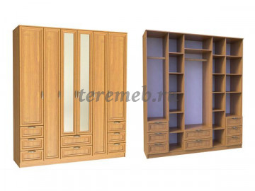 Шкаф 6-ти дверный Феникс ШК-6/6 - фото товара, ракурс 1