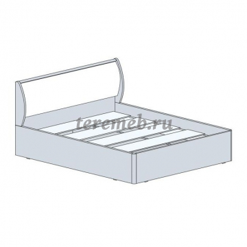 Кровать 1,6 Классика арт.002 М1 (Night blue), цена 25400 руб. - фото товара, ракурс 2