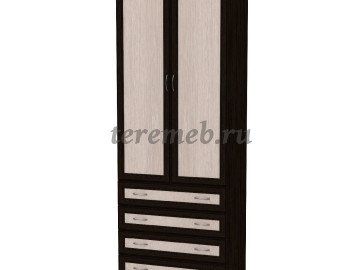 Шкаф для белья Гарун 103, Артикул 1039907, Размеры (ДхГхВ): 820 х 490 х 2216 мм