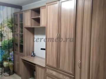 Шкаф для белья Гарун 103, Материалы: ЛДСП; МДФ; ПВХ; ДВП; Металл, Цвет: Арктика, Дуб сонома, Венге/Дуб молочный