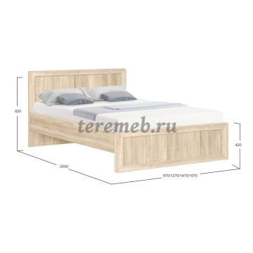 Кровать 1,2 Классика - фото товара, ракурс 1